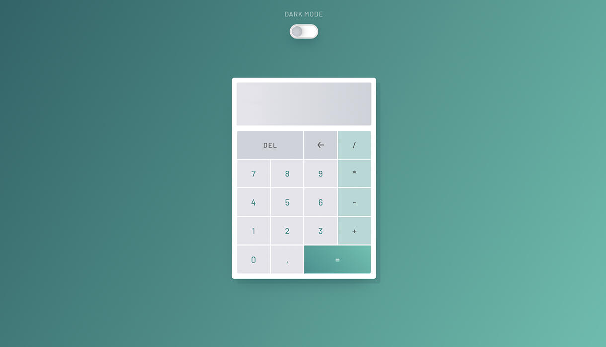 Daily UI 4 - Calculator [in progress...]